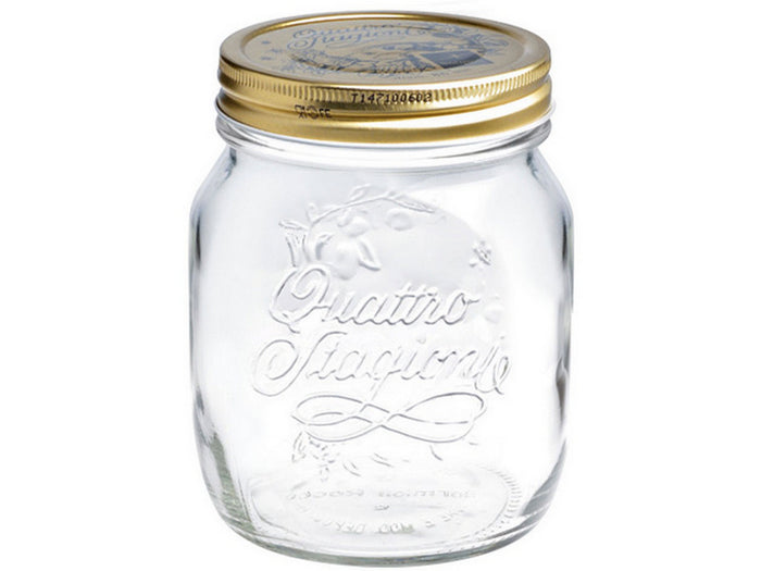 barattolo quattro stagioni con capsula ï cm.   8,6x9,5 h cl. 25 cod:ferx.vit38468