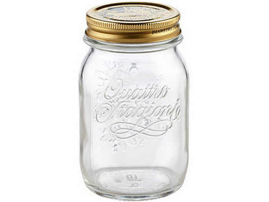 barattolo quattro stagioni con capsula ï cm.  9x13,5 h cl. 50 cod:ferx.vit38470