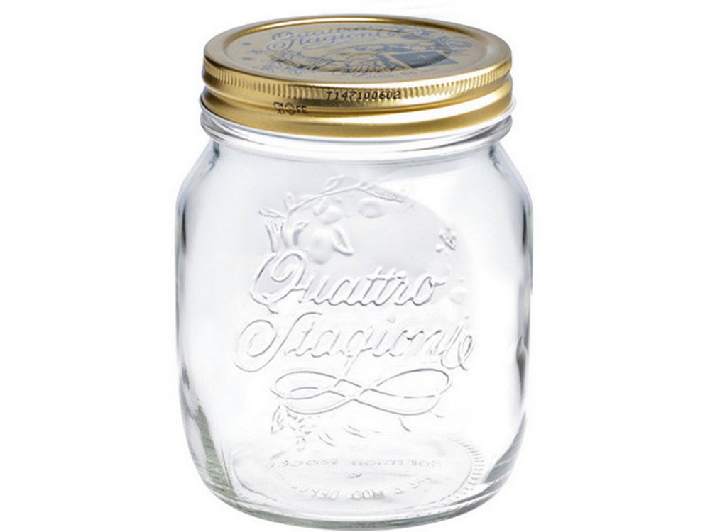 barattolo quattro stagioni con capsula ï cm. 11x13 h cl. 70 cod:ferx.vit38471