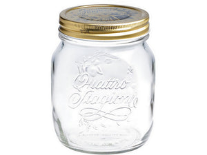 barattolo quattro stagioni con capsula ï cm. 11x13 h cl. 70 cod:ferx.vit38471