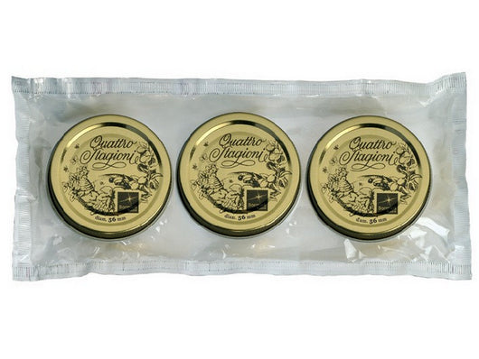 capsula per barattoli quattro stagioni ï mm. 56 cl. 15-40 pz. 3 cod:ferx.vit38459