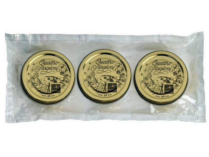 capsula per barattoli quattro stagioni ï mm. 56 cl. 15-40 pz. 3 cod:ferx.vit38459