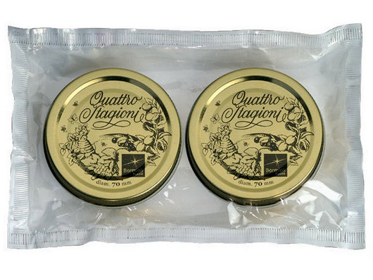capsula per barattoli quattro stagioni ï mm. 70 cl. 25-50 pz. 2 cod:ferx.vit38460