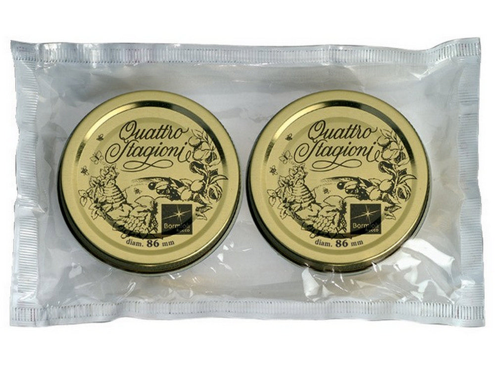capsula per barattoli quattro stagioni ï mm. 86 cl. 70-100-150 pz. 2 cod:ferx.vit38461