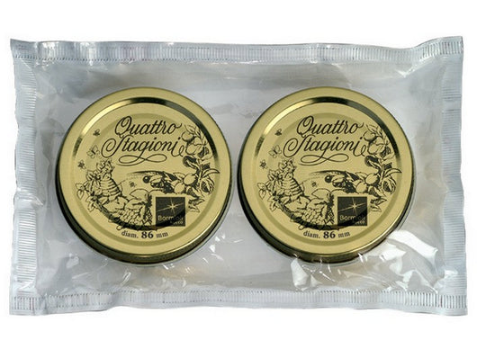 capsula per barattoli quattro stagioni ï mm. 86 cl. 70-100-150 pz. 2 cod:ferx.vit38461