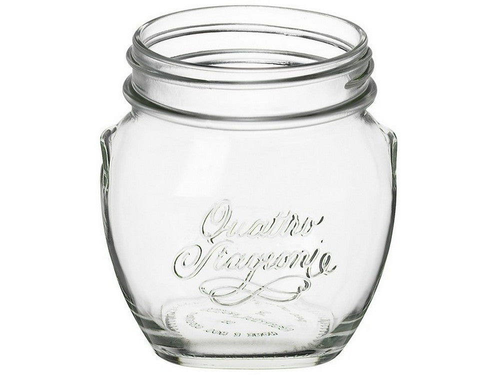 barattolo quattro stagioni anfora  senza capsula ï cm. 9,4x9,6 h cl. 30 cod:ferx.vit52566