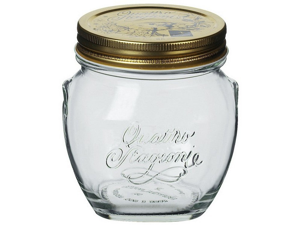 barattolo quattro stagioni anfora con capsula ï cm. 9,4x9,6 h cl. 30 cod:ferx.vit52564