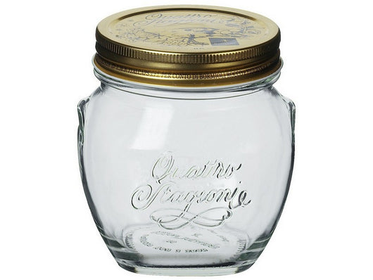 barattolo quattro stagioni anfora con capsula ï cm. 9,4x9,6 h cl. 30 cod:ferx.vit52564