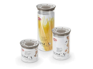 barattolo tondo tosca lt.2,2 bianco/tortora chiaro cod:ferx.vit47760