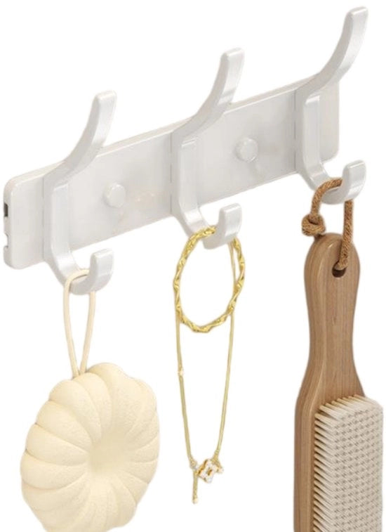Hanger - 1 riga di 3 hanger - 7*17,5 cm - Hanger per riposo - Per l'appeso di abiti, calze, ecc. - Solida e duratura - Hanger per abiti e oggetti di uso quotidiano - Hanger per articoli da bagno e sanitari