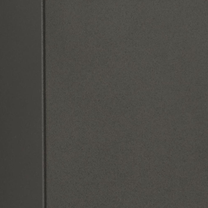 Applique Moderna Sheffield Alluminio Grigio Policarbonato 2 Luci Gu10