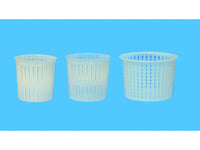 forma per formaggio e ricotta ï cm. 6x5,5x4,7 h capacitó gr.100 cod:ferx.vit33799