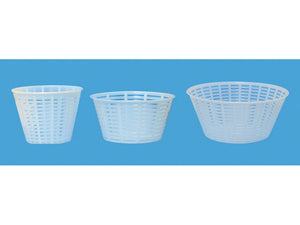 fuscelle a perdere per ricotta ï cm. 18,5x11,5x9 h capacitó gr. 1.000 cod:ferx.vit35733