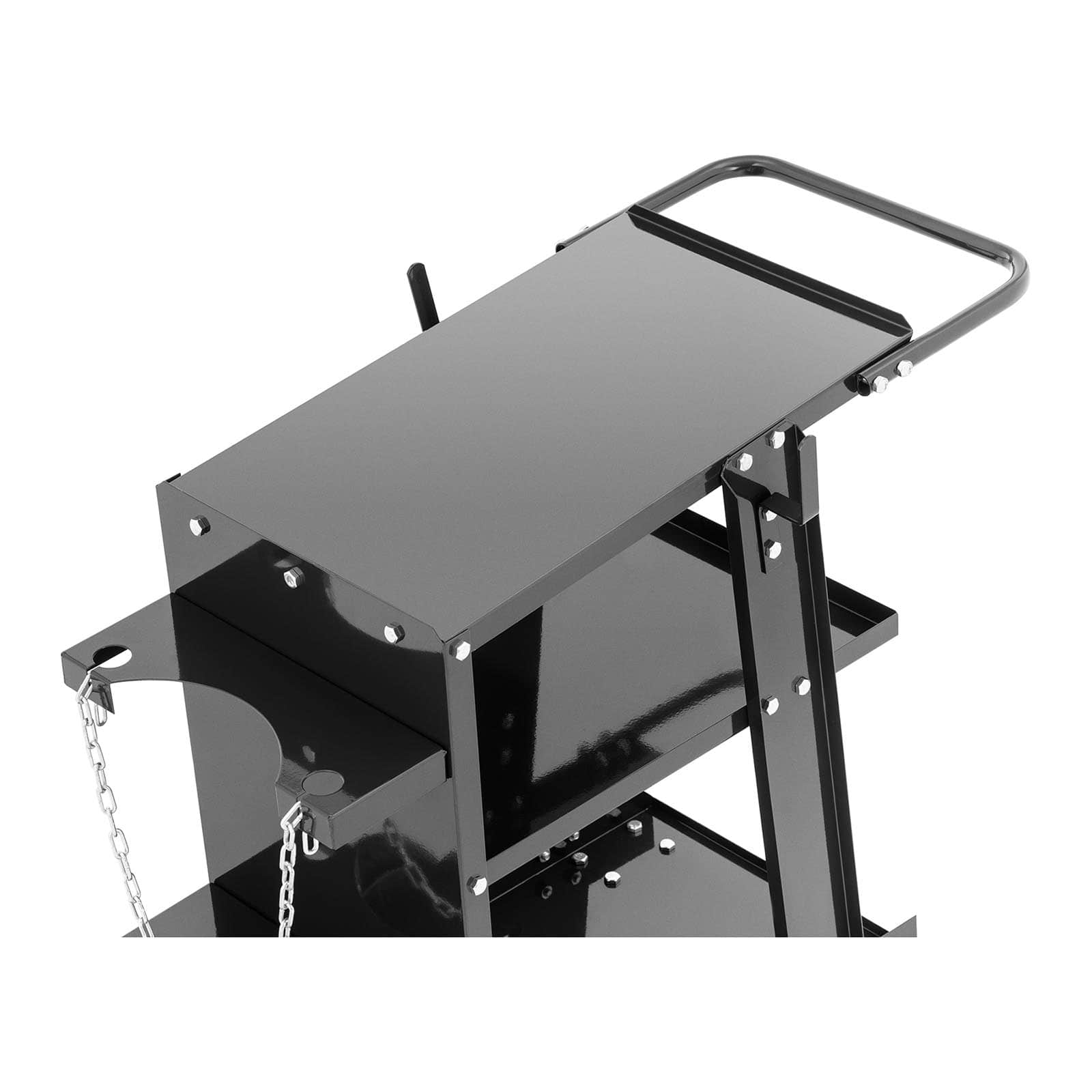 Carrello stazione di saldatura 75 cm nero 14_0006822