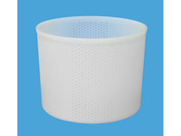 forma per formaggio con piedini ï cm. 18x17,5x15,2 h capacitó gr. 2.200 cod:ferx.vit35730