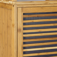 Mobile bagno in bambù 5 livelli 170 cm 13_0000277