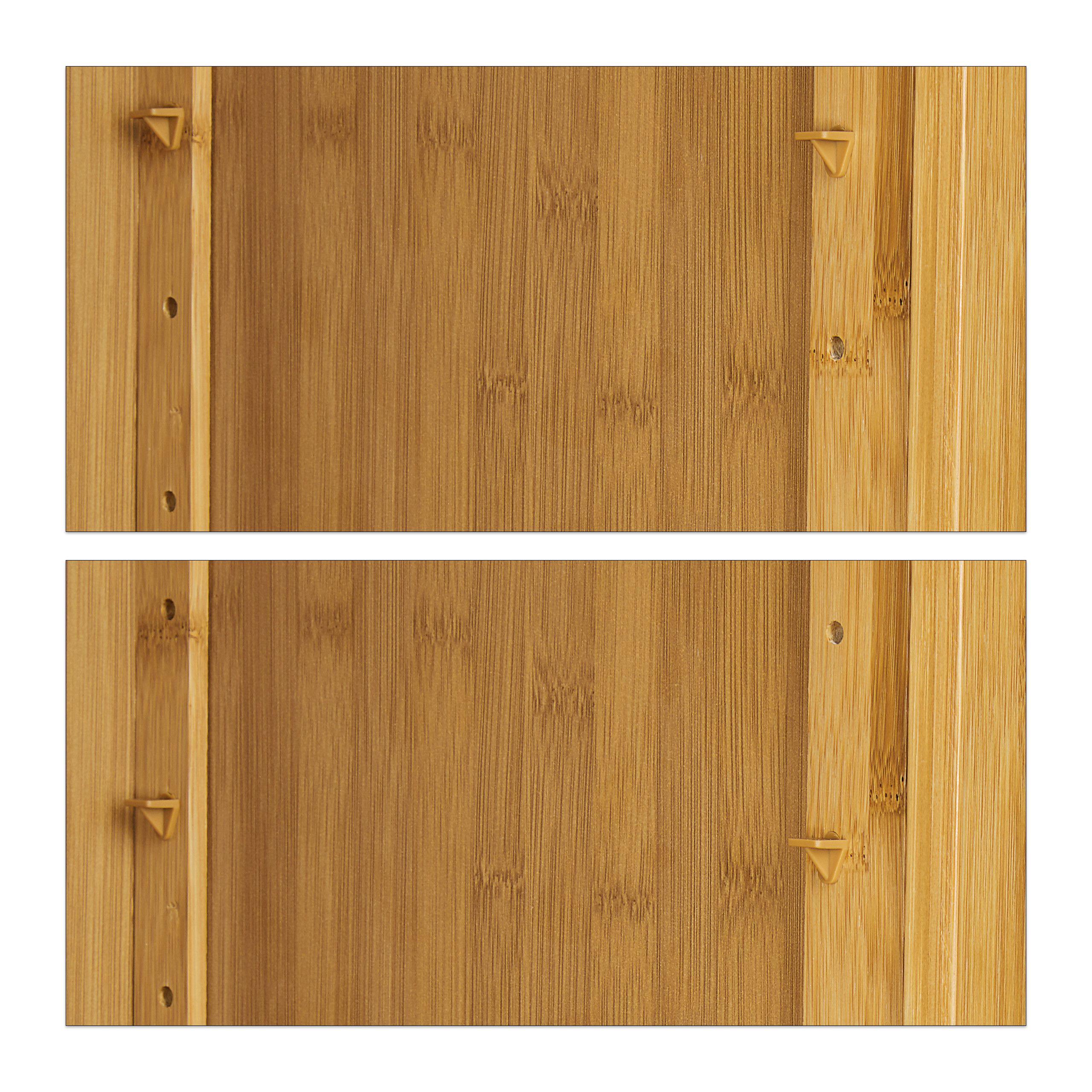 Mobile bagno in bambù 5 livelli 170 cm 13_0000277