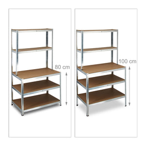 Scaffale per carichi pesanti stabilito 900 kg 13_0001064