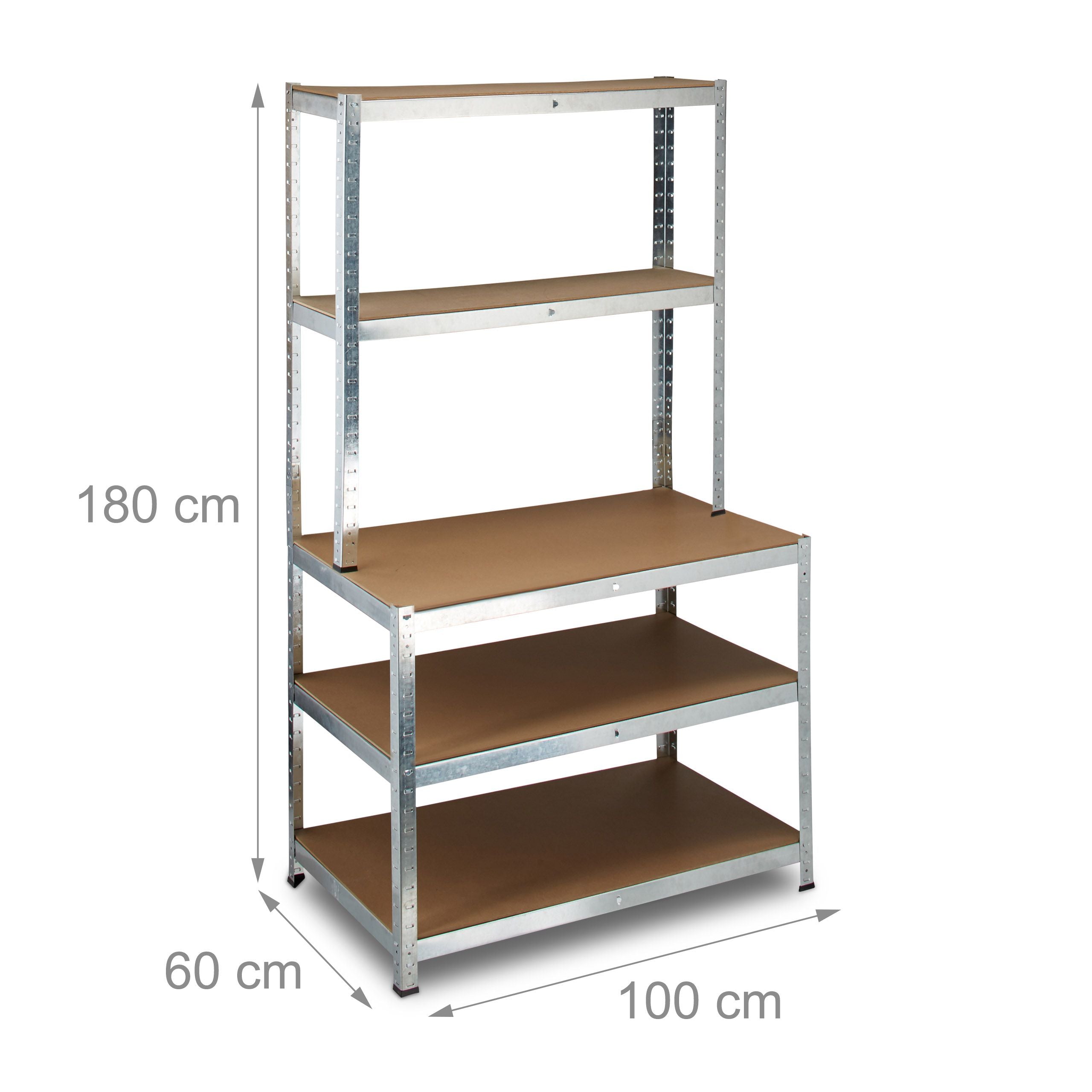 Scaffale per carichi pesanti stabilito 900 kg 13_0001064