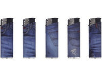 accendino elettronico jeans dl  fantasie assortite cod:ferx.vit52914