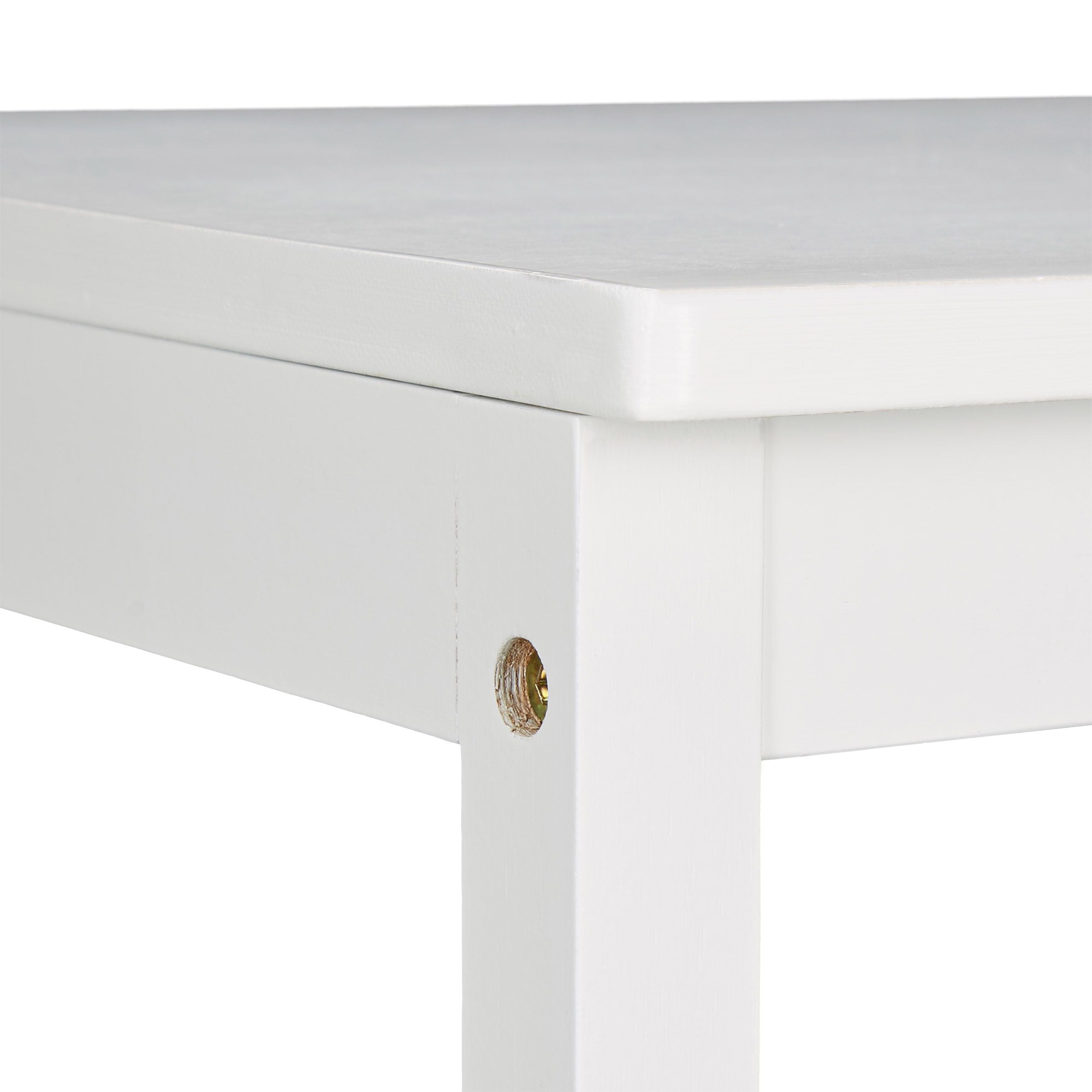 Porta asciugamani 133 cm bambù bianco 13_0002265