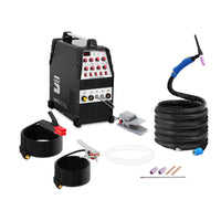 Saldatrice per alluminio - TIG AC/DC - 220 A - Cavo 8 metri - Pulse 14_0003037
