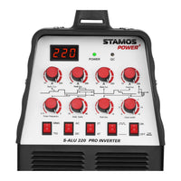 Saldatrice per alluminio - TIG AC/DC - 220 A - Cavo 8 metri - Pulse 14_0003037