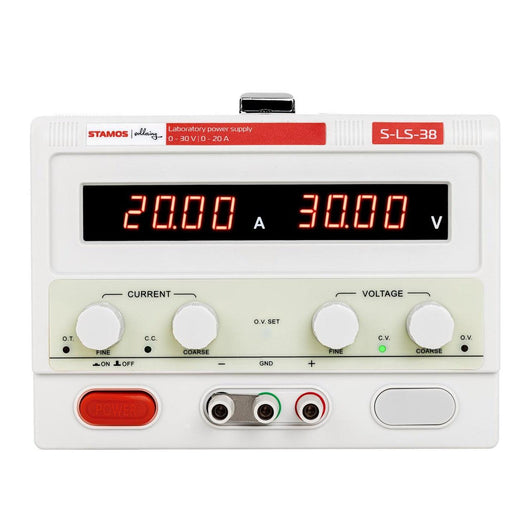 Alimentatore da laboratorio - 0-30 V - 0-20 A DC - 600 watt 14_0000425