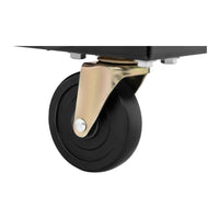 Carrello stazione di saldatura con maniglia 3 ripiani 80 kg nero 14_0006830