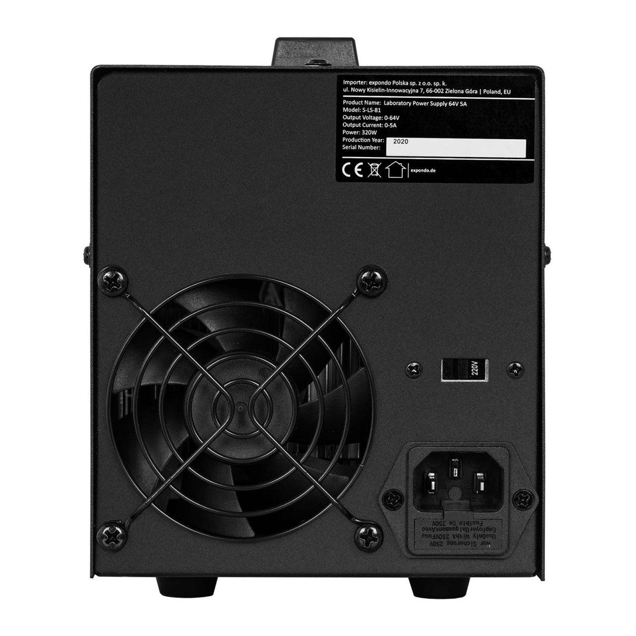 Alimentatore da laboratorio - 0-64 volt - 0-5 A CC - 320 watt 14_0000439