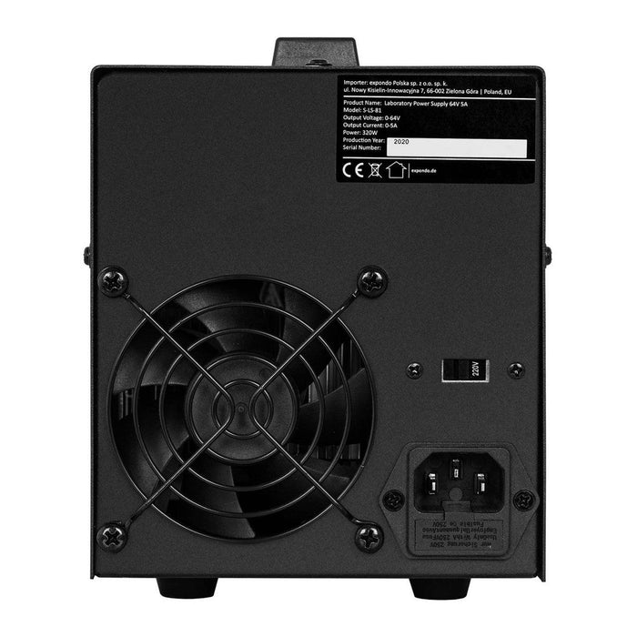 Alimentatore da laboratorio - 0-64 volt - 0-5 A CC - 320 watt 14_0000439