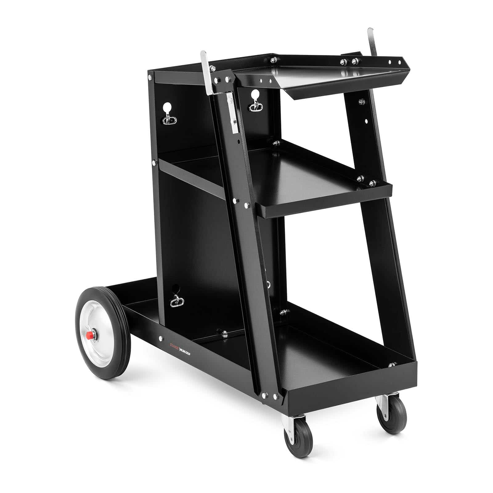 Carrello stazione saldatura 3 ripiani 80 kg nero 14_0006838