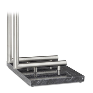 Supporto bagno porta asciugamani da terra in pietra cm 84 13_0002286