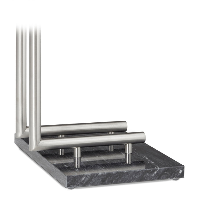 Supporto bagno porta asciugamani da terra in pietra cm 84 13_0002286