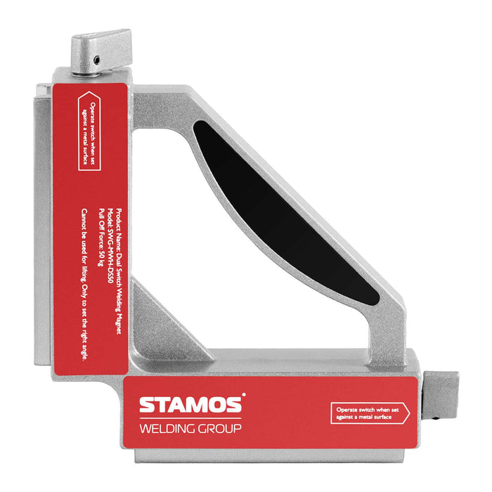 Magnete di saldatura magnetico per posizionamento saldatura con 2 interruttori 90° 50 kg 14_0006847