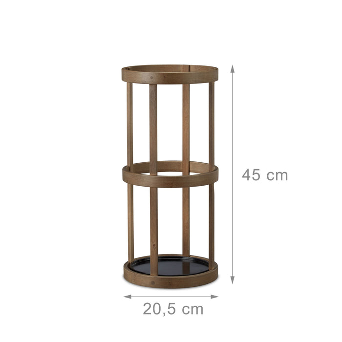 Portaombrelli portaoggetti da ingresso 45 cm tondo bambù 13_0002220