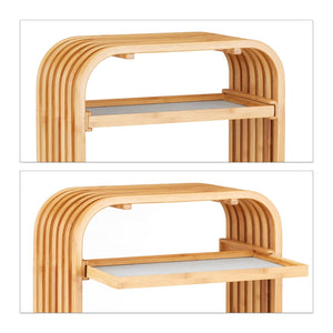 Sgabello ottomano con contenitore in bambù 13_0002757