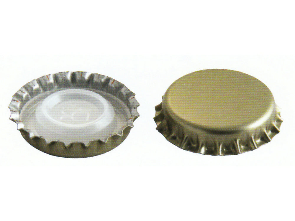 tappo a corona bidul basso ï mm. 29 pz.200 col.oro cod:ferx.vit36654