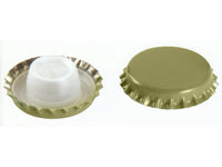 tappo a corona bidul alto ï mm. 29 pz.200 col.oro cod:ferx.vit36656