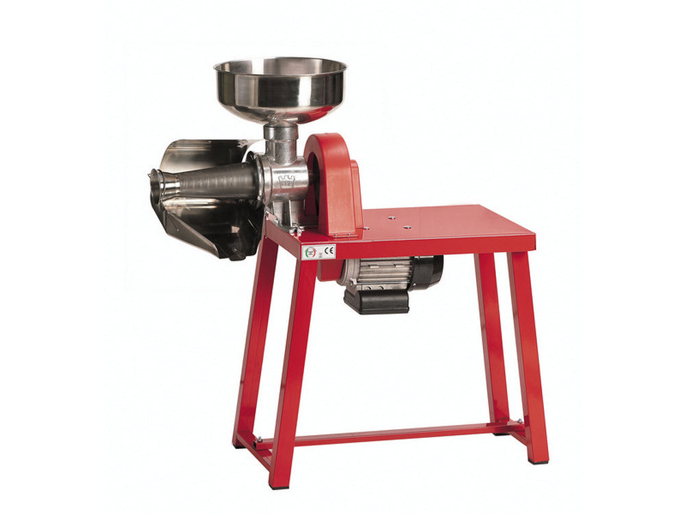 spremipomodoro elettrico banco verniciato accessori inox n¦ 5 - hp 0,45 - 400 w cod:ferx.vit36947