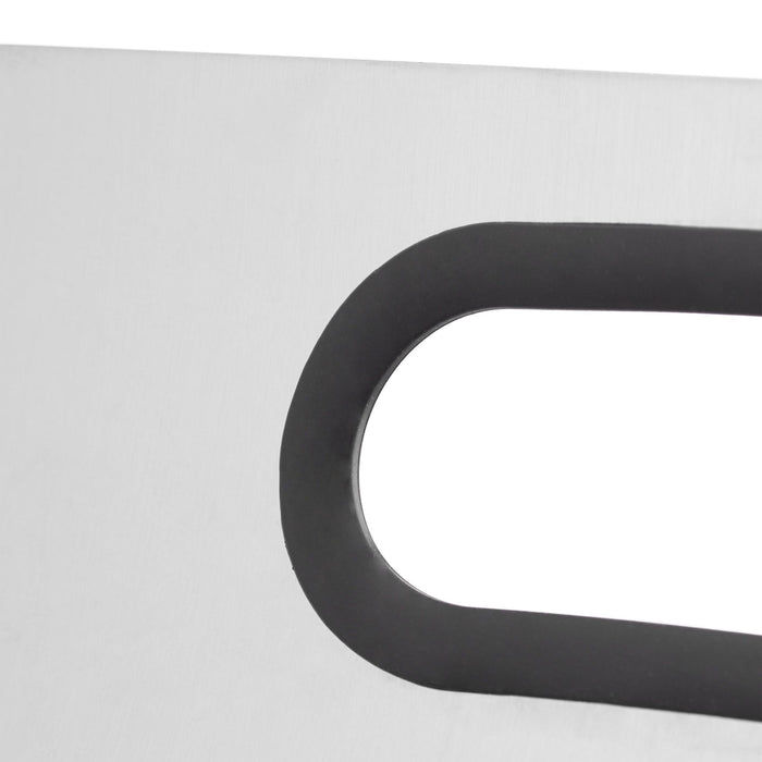 Cesto per camino portalegna 37 cm in acciaio inox 13_0002175