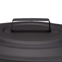 Contenitore per cenere da cucina con coperchio in acciaio 13_0002311