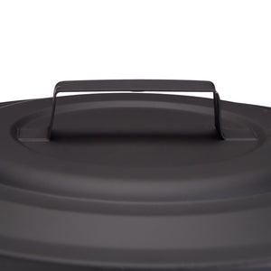 Contenitore per cenere da cucina con coperchio in acciaio 13_0002311