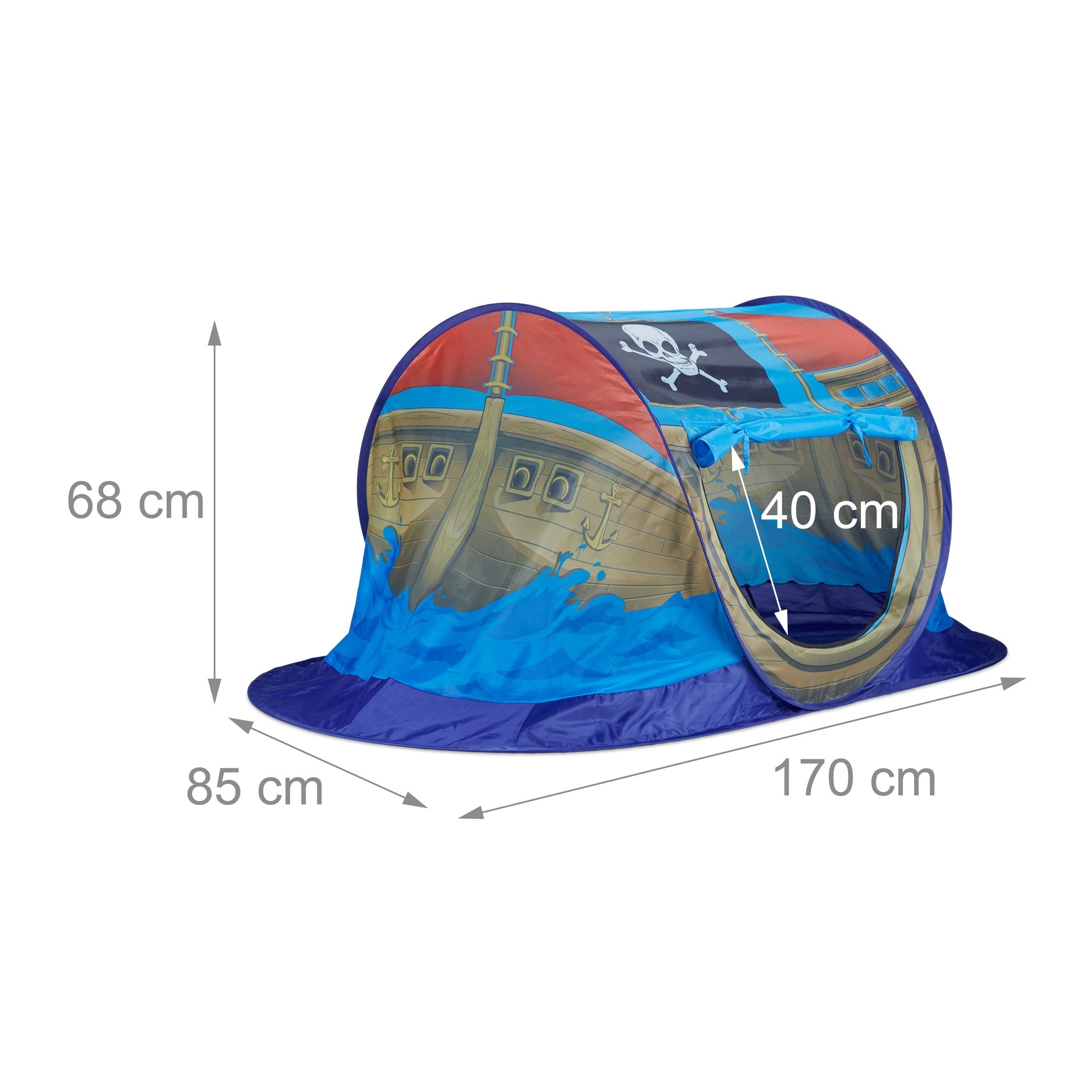 Tenda da gioco pirata blu 13_0002862