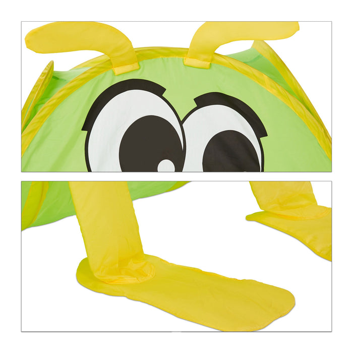 Gioco del tunnel del bruco per bambini giocattoli verdi 13_0002905