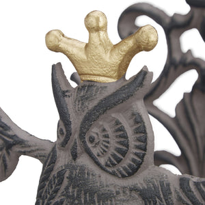 Avvolgitubo portagomma gufo in ghisa nostalgico 13_0002293