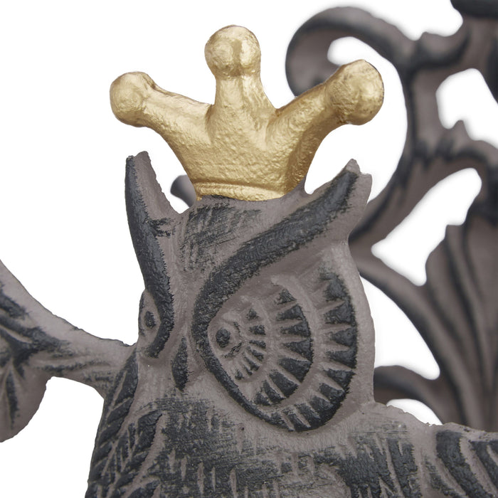 Avvolgitubo portagomma gufo in ghisa nostalgico 13_0002293