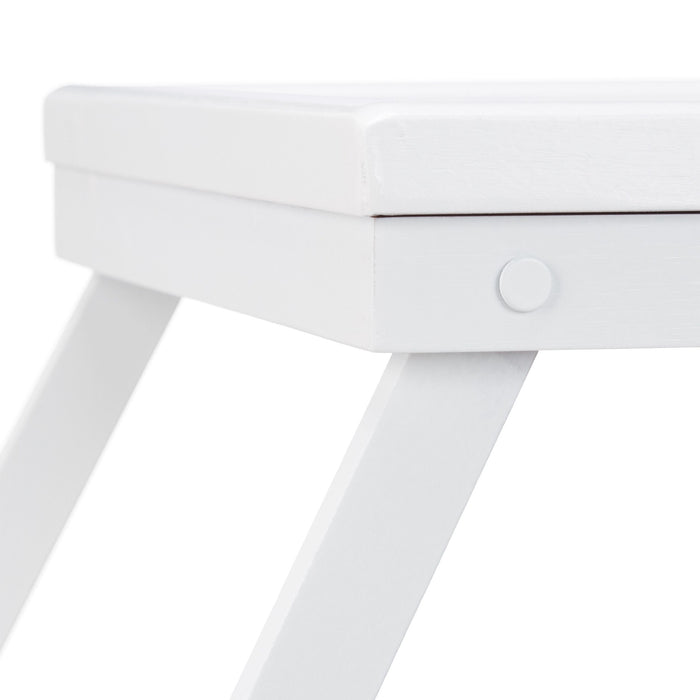 Tablet servizio computer vassoio da letto in bambù bianco 13_0002744