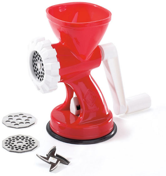 tritacarne manuale con dischi inox cod:ferx.vit23377