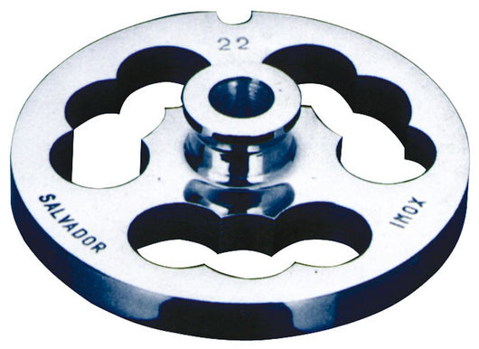 trafila per tritacarne inox n¦ 12 cod:ferx.vit17108